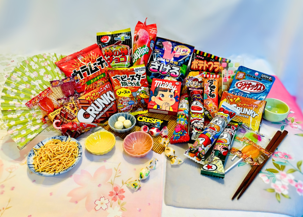 Japanese sweets and snacks UK 